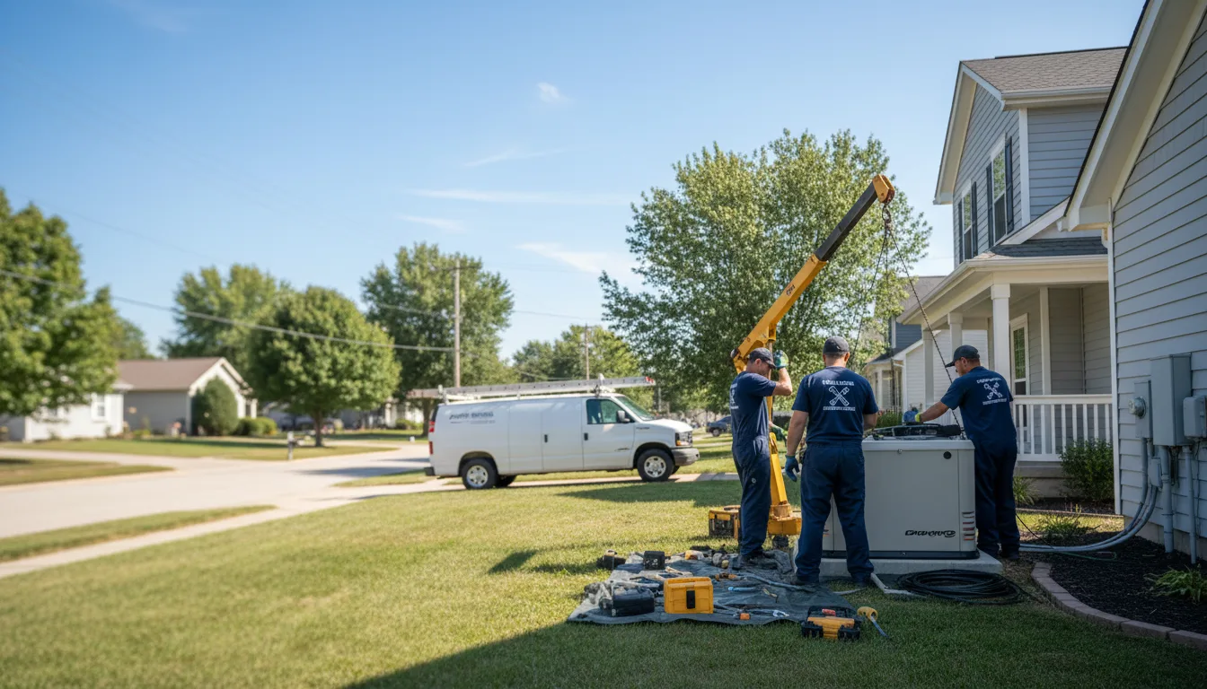 Generator Installation in New Concord, KY near me